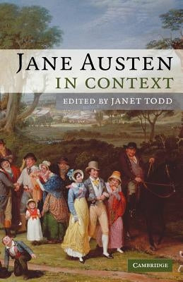 Paperback of Jane Austen in Context by Cambridge University Press, showing the book cover with title and author details.