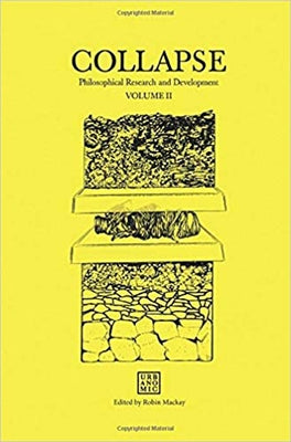 Collapse, Volume 2, Speculative Realism Paperback MIT Press