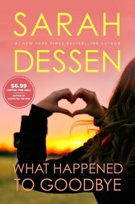 Paperback of "What Happened to Goodbye" by Viking Books for Young Readers, featuring the book cover with title and artwork.