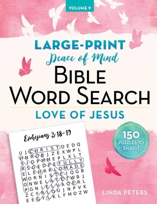 Peace of Mind Bible Word Search Love of Jesus Paperback Good Books