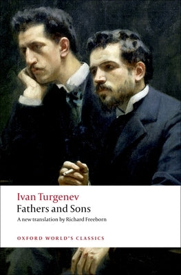 Cover image of the book "Fathers and Sons" published by Oxford University Press, USA, featuring a scholarly design.