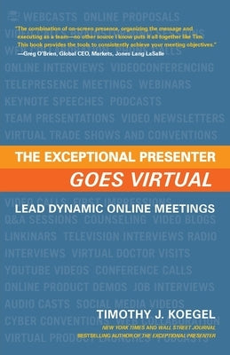 The Exceptional Presenter Goes Virtual Paperback River Grove Books