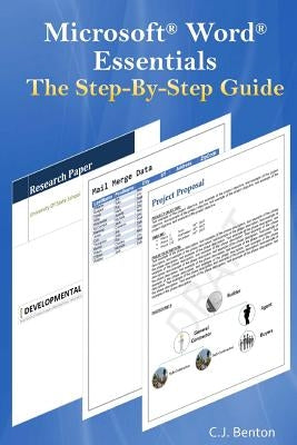 Microsoft Word Essentials The Step-By-Step Guide Paperback Createspace Independent Publishing Platform