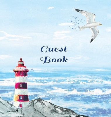 GUEST BOOK FOR VACATION HOME, Visitors Book, Beach House Guest Book, Seaside Retreat Guest Book, Visitor Comments Book.: HARDCOVER: Suitable for Beach by Publications, Angelis