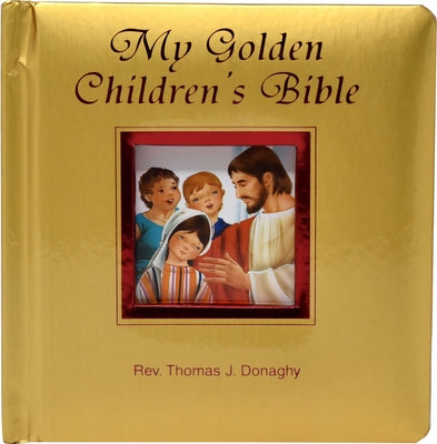 My Golden Children's Bible board book by Catholic Book Publishing with colorful illustrations for young readers.