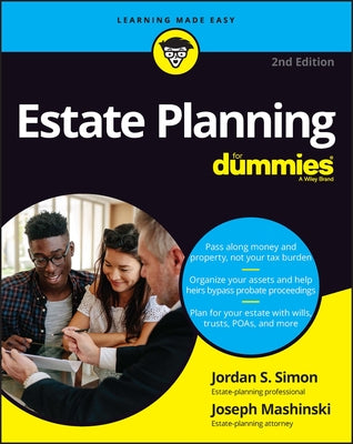 Estate Planning for Dummies by Simon, Jordan S.