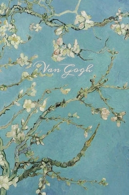 Van Gogh: Almond Blossoms, Hardcover Journal Writing Notebook Diary with Dotted Grid, Lined, & Blank Vintage Paper Style Pages by Sketchlogue