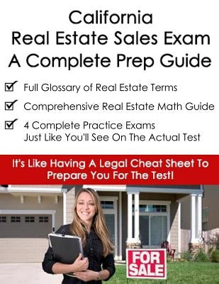 California Real Estate Exam A Complete Prep Guide: Principles, Concepts And 400 Practice Questions Paperback Createspace Independent Publishing Platform