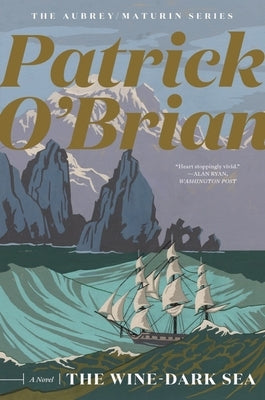 Paperback of The Wine-Dark Sea by W. W. Norton & Company featuring a dark, ocean-themed cover design.