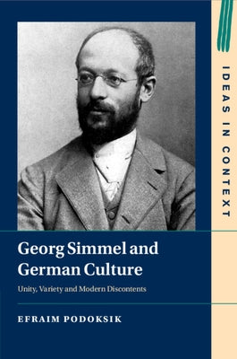 Paperback book titled "Georg Simmel and German Culture" published by Cambridge University Press, with a plain cover and title text.
