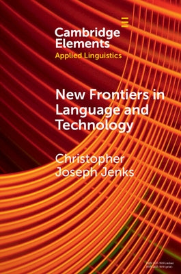 Paperback book titled "New Frontiers in Language and Technology" by Cambridge University Press with a cover featuring a modern design.
