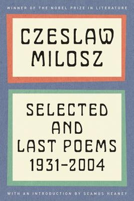 Paperback of Selected and Last Poems by Ecco Press, featuring the book cover with a poetic design and title text.