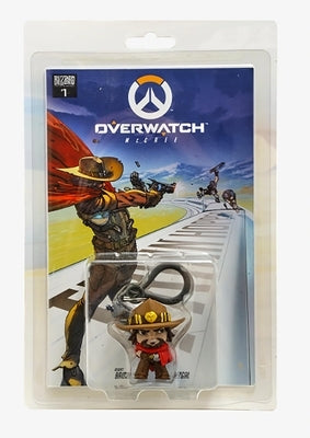 Overwatch McCree Comic Book and Backpack Hanger by Brooks, Robert