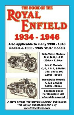Book of the Royal Enfield 1934-1946 by Ryder, R. E.