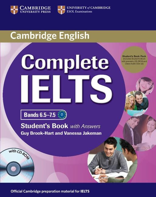 Complete Ielts Bands 6.5-7.5 Student's Pack (Student's Book with Answers and Class Audio CDs (2)) [With CDROM] by Brook-Hart, Guy