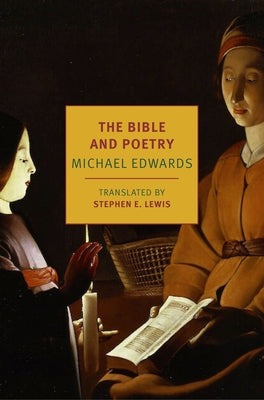 Paperback edition of The Bible and Poetry by New York Review of Books, showcasing the book cover with title and design.