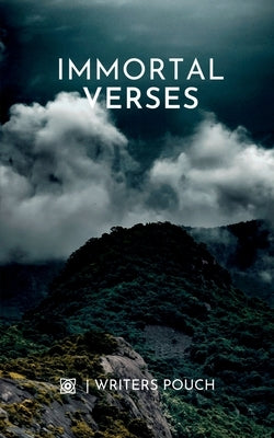 Paperback of "Immortal Verses" by Notion Press featuring a cover with artistic design and title text.