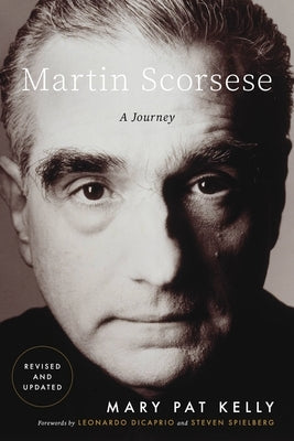 Paperback of Martin Scorsese: A Journey by Hachette Books, showing the front cover with a portrait of the filmmaker.