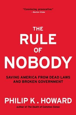 Paperback of "Rule of Nobody" by W. W. Norton & Company featuring a cover with a government-themed design.
