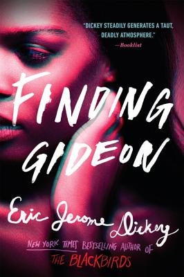 Finding Gideon paperback book by Dutton Books, showing the cover with a mysterious illustration and title text.