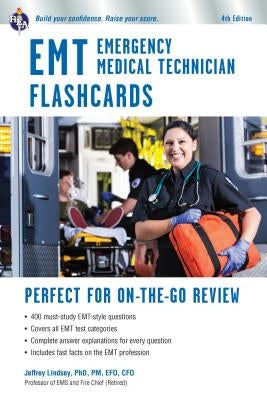 EMT Flashcard Book, 4th Ed. Paperback Research & Education Association