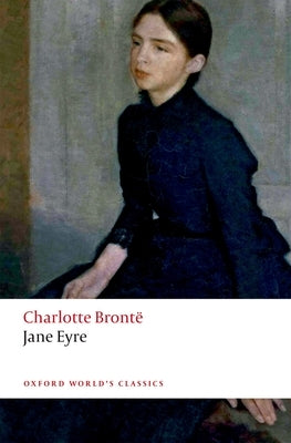 Oxford University Press paperback edition of Jane Eyre with a classic book cover featuring an illustration of the novel.