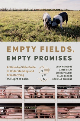 Paperback book titled "Empty Fields, Empty Promises" by University of North Carolina Press, showing the cover with title and author.