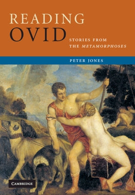 Paperback of Reading Ovid by Cambridge University Press, featuring a close-up of the book cover with classical artwork.