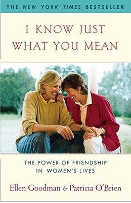 I Know Just What You Mean: The Power of Friendship in Women's Lives by Goodman, Ellen