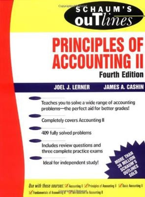 Schaum's Outline of Principles of Accounting II by Cashin, James