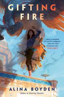 Paperback of Gifting Fire by Ace Books featuring a colorful cover with flames and a mysterious, vibrant design.