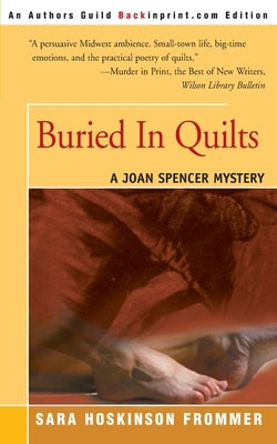 Buried in Quilts by Frommer, Sara Hoskinson