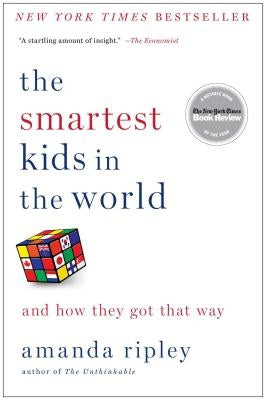 Paperback copy of "The Smartest Kids in the World" by Simon & Schuster, featuring a colorful cover design.