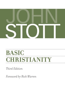 Paperback copy of Basic Christianity by William B. Eerdmans Publishing Company, showing the front cover with title and author.