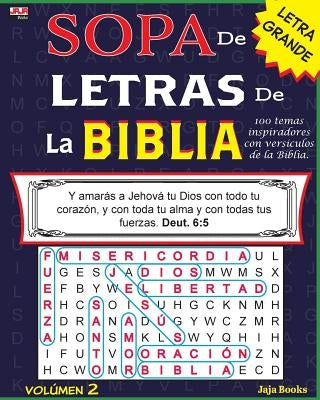 SOPA de LETRAS de la BIBLIA, Volúmen 2 by Jaja Books