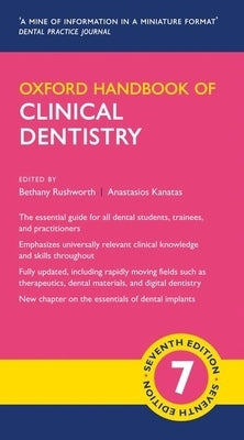 Paperback Oxford Handbook of Clinical Dentistry by Oxford University Press, USA, showing the front cover.