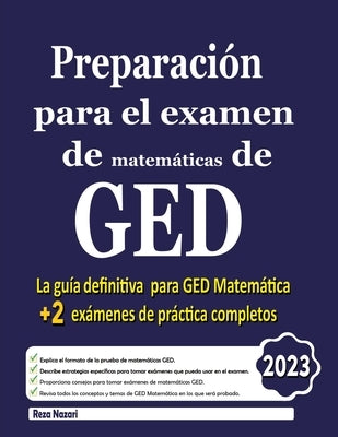 Preparación para el examen de matemáticas de GED: GED matemáticas by Berenji, Kamrouz