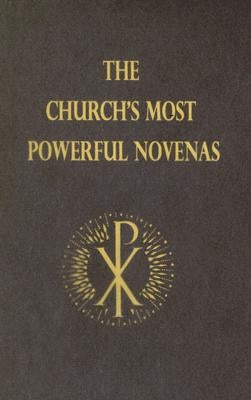 Paperback copy of The Church's Most Powerful Novenas by Our Sunday Visitor featuring spiritual prayers and religious devotion.