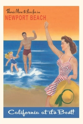 Vintage Journal Newport Beach Travel Poster Paperback Found Image Press