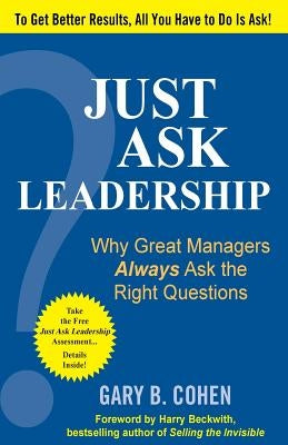Paperback of "Just Ask Leadership" by McGraw-Hill, showing the book cover with title and author text.