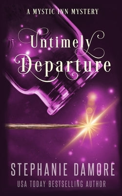 Untimely Departure: A Paranormal Cozy Mystery Paperback Pink Sapphire Press