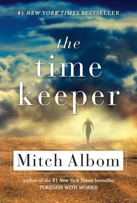 Paperback of The Time Keeper by Hachette Books, showing the cover with title and author’s name on a plain background.