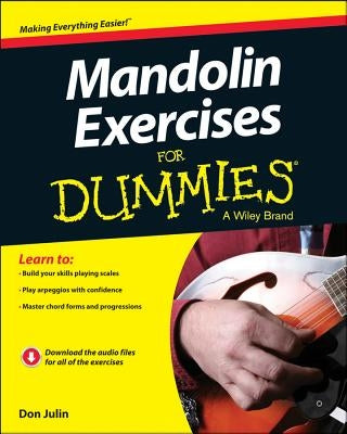 Mandolin Exercises for Dummies by Julin, Don