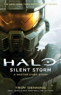Paperback of Halo: Silent Storm: A Master Chief Story volume 24 by Gallery Books, showing the book cover with artwork and title.