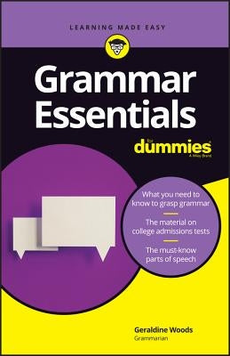 Grammar Essentials for Dummies Paperback For Dummies
