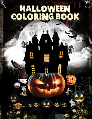 Halloween Coloring Book: Relaxing Halloween coloring books for adults 102 8.5 x 11 pages Paperback Independently Published