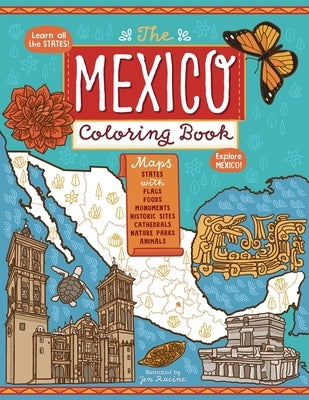 The Mexico Coloring Book by Racine, Jen