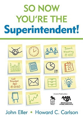 So Now You′re the Superintendent! Paperback Corwin Publishers