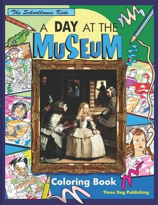 A Day At The Museum Coloring Book by Marasa, Paul