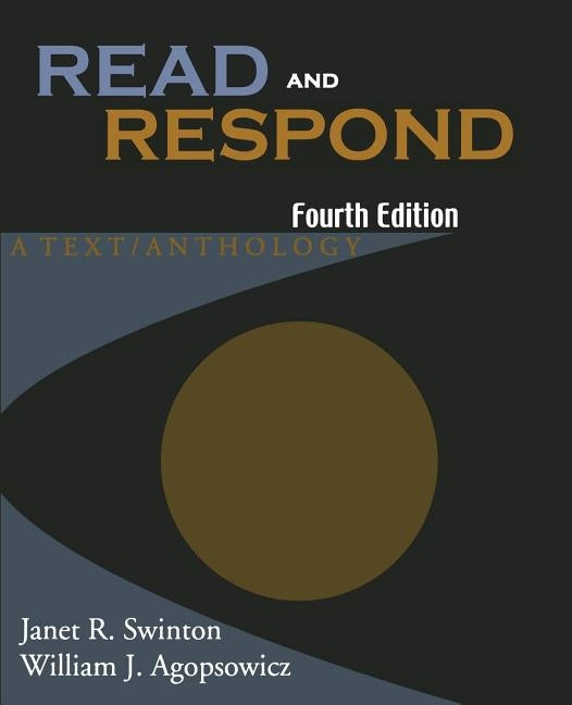 Paperback of Read and Respond: A Text/Anthology by Oxford University Press, USA, featuring colorful book cover with text and illustrations.